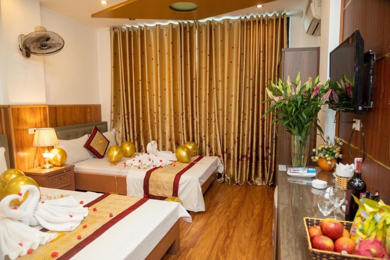 Hottel Ha Thanh Hanoi Bagian luar foto