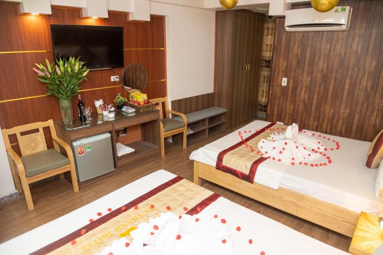 Hottel Ha Thanh Hanoi Bagian luar foto